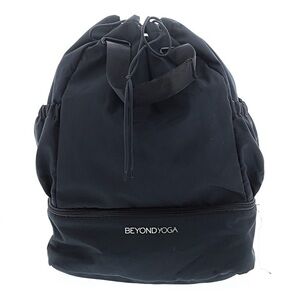 Beyond Yoga Midnight Black Duffel Bag